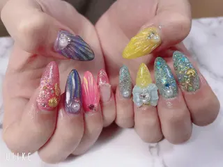 ネイル 高草木 桃香のネイルデザイン