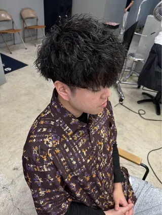 ショート ヘアアレンジ メンズ メンズ専門サロン wokeのヘアスタイル