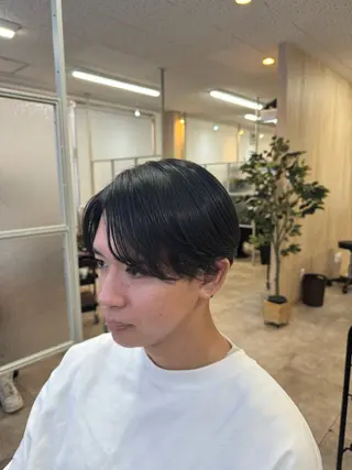 ショート 中島 稔/稲毛メンズパーマのヘアスタイル