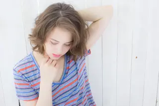 ショート ミディアム ヘアアレンジ トップスタイリスト 小澤純一のヘアスタイル