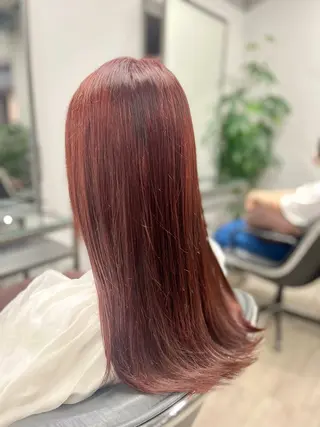 カラー JIN/暖色カラー /髪質改善/艶髪のヘアスタイル