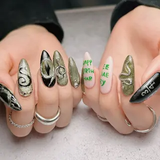 ネイル junna 金山.東別院.上前津のネイルデザイン