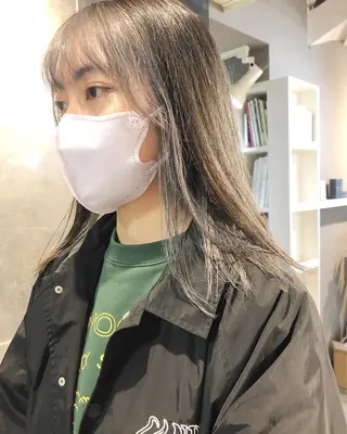 ロング カラー ヘアアレンジ ainico+所属・メンズ特化✂️栗原 侑也のヘアスタイル