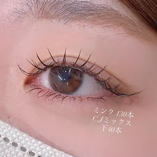 マツエク・マツパ 大坂 奈々のマツエク・マツパデザイン