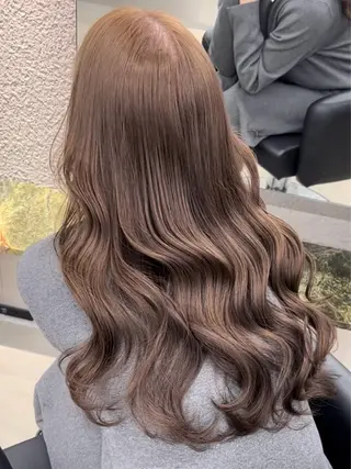 ロング 名古屋栄/PELE/ ブリーチ/asahiのヘアスタイル