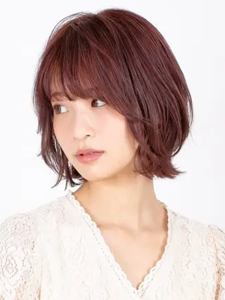 ショート カラー 戸村 世奈のヘアスタイル