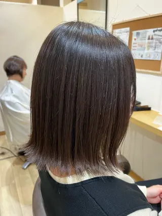ミディアム パーマ 斎藤 愛菜のヘアスタイル