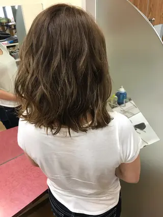 ミディアム shanLy所属・撮影モデルさん募集 渡邊直幸のヘアスタイル