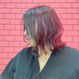 ミディアム カラー デザインカラー髪質 改善Lilithのその他イメージ