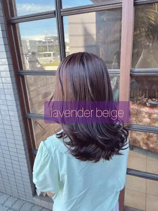 セミロング 🧡ミルクティー/ レイヤー🧡ショウナのヘアスタイル