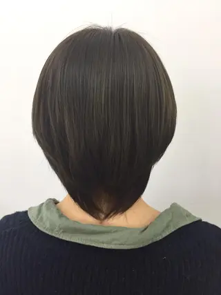ミディアム カラー 岩崎 裕司のヘアスタイル
