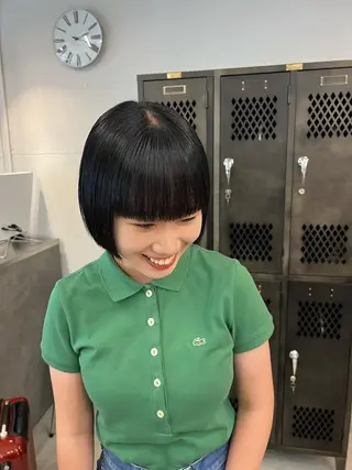 ショート INORI /フェイスレイヤーのヘアスタイル