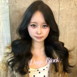 セミロング カラー ✝️🖤 MOMOKI🖤✝️のヘアスタイル