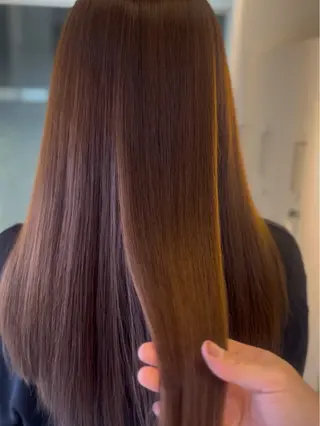 ロング CIEL大名店 髪質改善・Aujua認定サロン【髪質改善シエル】所属・CIEL天神／大名／ 縮毛矯正／髪質改善のヘアスタイル