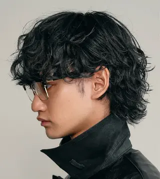 パーマ メンズ 仙台フェザーパーマ/ fifth/遠藤楓雅のヘアスタイル