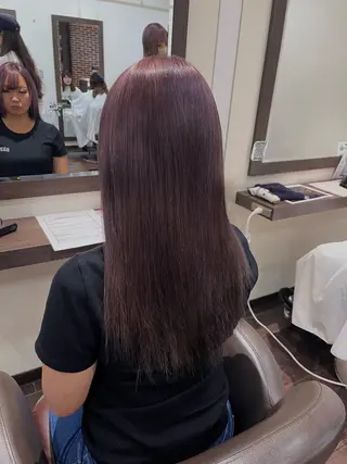 ロング カラー 似合わせカットカラー 🤍🎀honokaのヘアスタイル