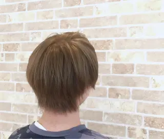 ショート カラー メンズ 【髪質改善】 夏目結以のヘアスタイル