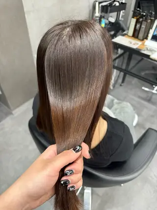 ミディアム オルソーヘアー所属・mako /カラーモデル募集中のヘアスタイル