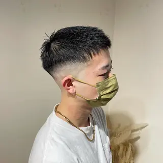 メンズ Le'a所属・渋谷/フェード/ 國分 翔のヘアスタイル