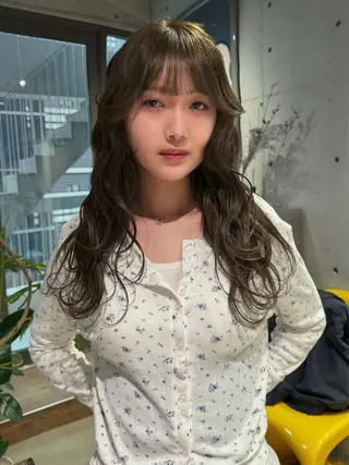 セミロング siki/ボブ パーマ/ayanaのヘアスタイル