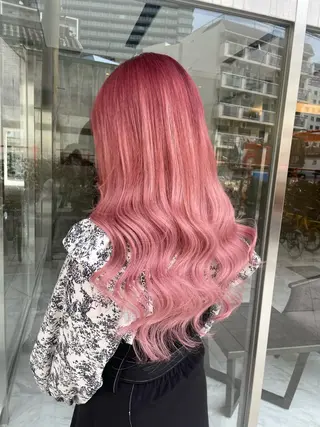 ロング Tint by alo所属・🐰FUMINA🐰 カットモデルのヘアスタイル