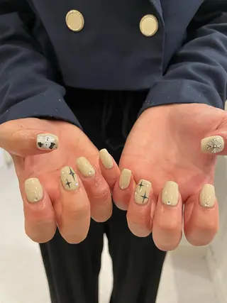 ネイル 束感まつ毛/ネイル/ LED♥KIRARAのマツエク・マツパデザイン