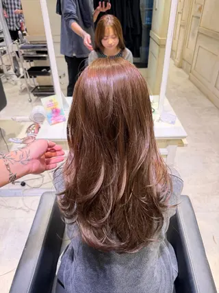 ミディアム 【YUTO】確実に 髪を綺麗にするプロ。のヘアスタイル