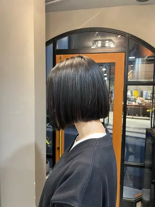 ショート カラー 神戸ボブ✂️ ioe三宮/田 伸佳のヘアスタイル