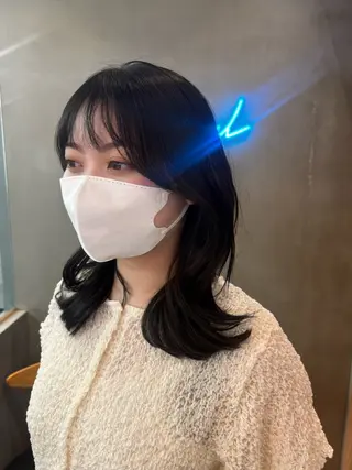 ミディアム ️🫧️韓国ヘア🫧 ボブ⭐️/RUIのヘアスタイル