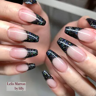 ロング ネイル Lelis Marron所属・岸 侑李のネイルデザイン