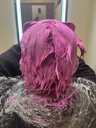 カラー メンズ 🐈‍⬛多系統🕶 tsubura🖤のヘアスタイル