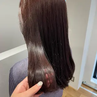 セミロング カラー ‎manami 💞🩰のヘアスタイル