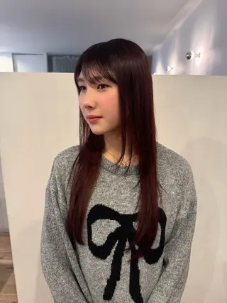 ロング 【YOKE】　西田 乃那のヘアスタイル