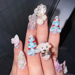 ネイル Dark honey スカルプ専門原宿店のネイルデザイン