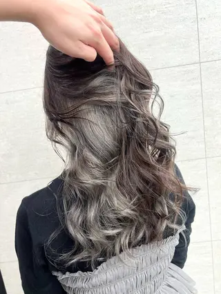 ロング カラー E:terne大宮店 ディレクター豊島穂希のヘアスタイル