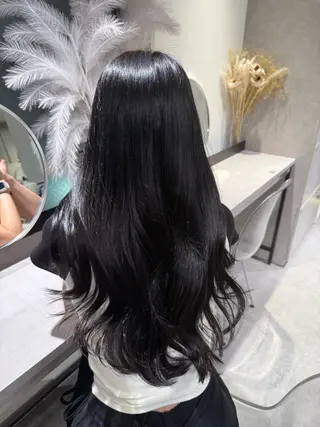 ロング カラー mitbytreeセンター北所属・髪質改善/透明感カラ ー/Atsukoのヘアスタイル