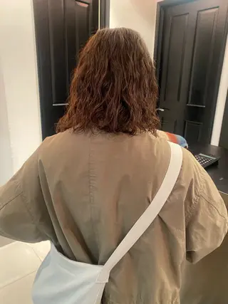 セミロング riria/ボブ /ブラウンカラー🎀のヘアスタイル