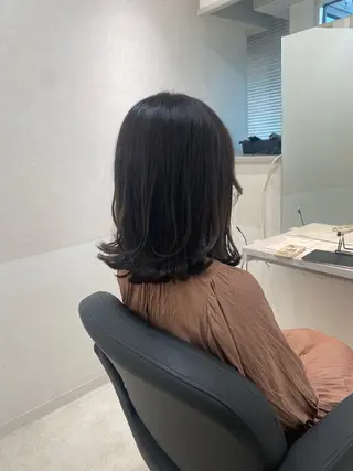 ミディアム 橘 侑弥のヘアスタイル