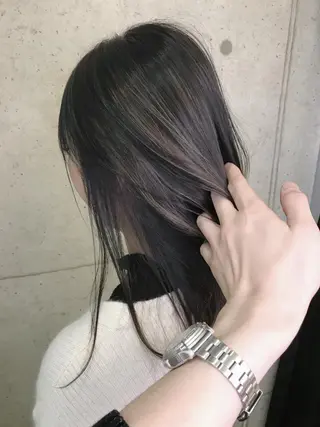 ミディアム 💎馴染むエクステ ×カラーTOMO💎のヘアスタイル