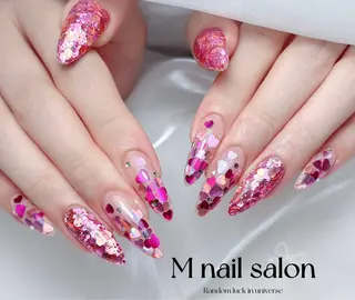 ネイル M🌷nail 長さだし専門店のネイルデザイン