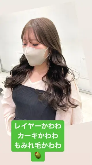 カラー GO TODAY SHAIRE SALON原宿vita店舗所属・🩷完全マンツーマン 💖ASAHIのヘアスタイル