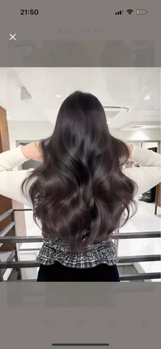 ロング 🎀 うる艶透明感 カラー / 錦糸町のヘアスタイル
