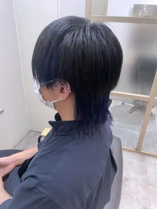 ミディアム カラー メンズ EMANON新宿南口所属・ケアブリーチ×艶カラ ー️🫧Shioriのヘアスタイル