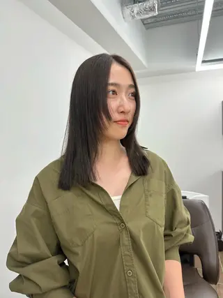 ミディアム カラー キッズ オトナヘア🌸 harukaのヘアスタイル