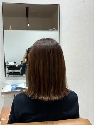 ミディアム 透明感カラー🌿 ｍｏｅのヘアスタイル