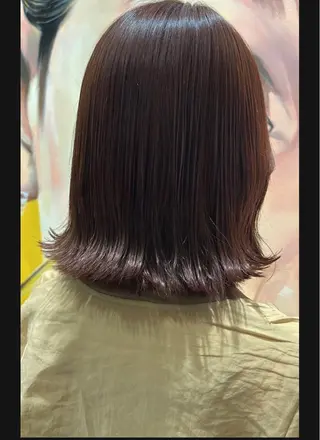 ミディアム カラー 🌈安藤愛/透明感 艶カラー🫧ROWのヘアスタイル