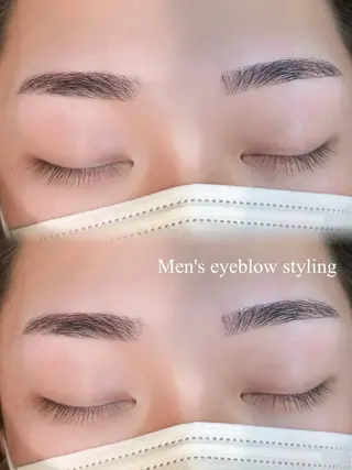 メンズ アイブロウ CLALA Misakiのマツエク・マツパデザイン