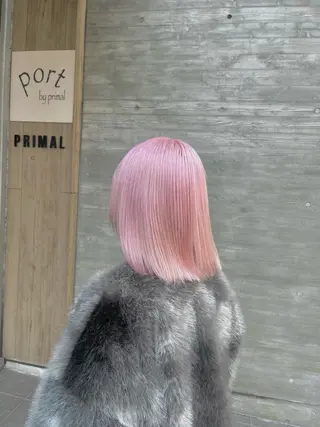 ショート カラー ハイトーンカラ ー/小川のヘアスタイル