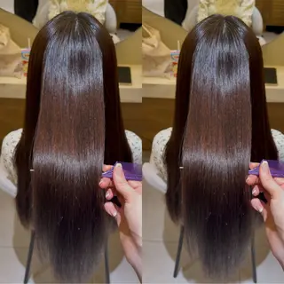 ミディアム 酸性ストレート/ ちさとのヘアスタイル