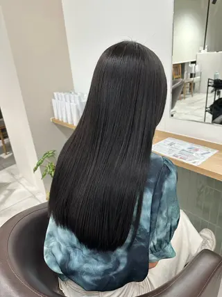 セミロング カラー ブリーチなし/レイヤ ー特化🌈Tommyのヘアスタイル